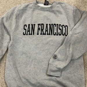 Stussy SF crewneck size large, lightly used